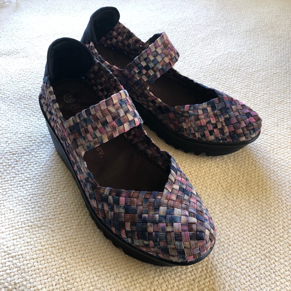 bernie mev. Lulia Mary Jane Wedge Vegan EU38/US7.5